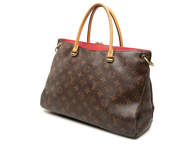 Louis Vuitton Marrone Monogram Pallas MM - vista 2