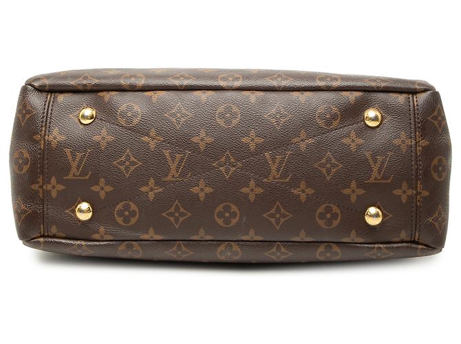 Louis Vuitton Marrone Monogram Pallas MM - vista 3