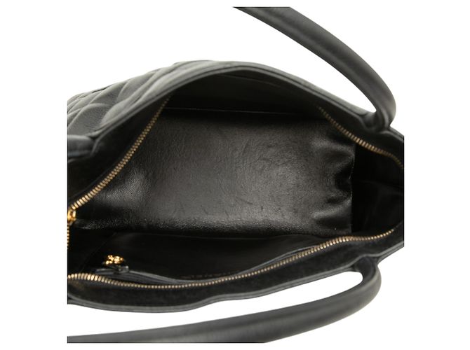 Tote Chanel Black Caviar Medallion Nero - vista 4