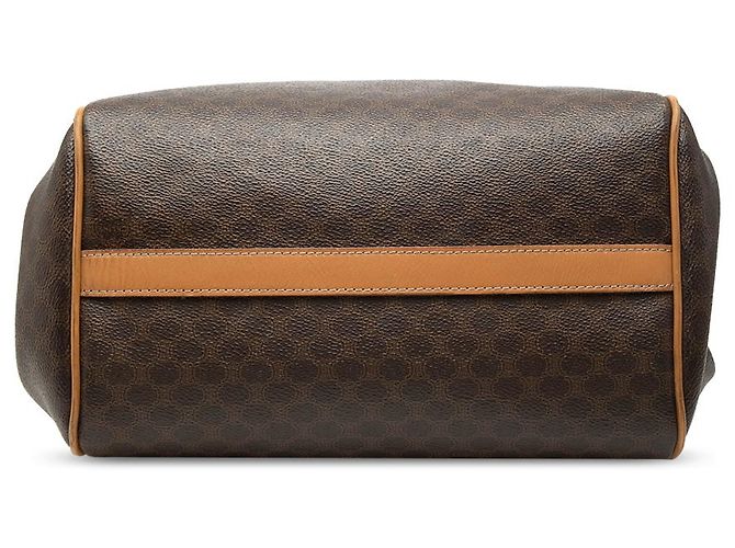 Céline Celine Tote aus beschichtetem Canvas Macadam Braun - Ansicht 3