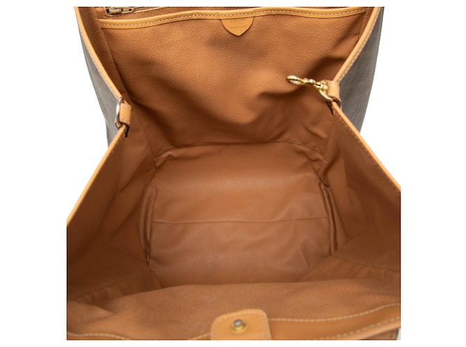 Céline Celine Tote aus beschichtetem Canvas Macadam Braun - Ansicht 4