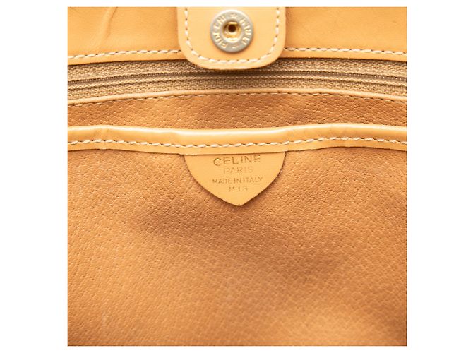 Céline Celine Tote aus beschichtetem Canvas Macadam Braun - Ansicht 5