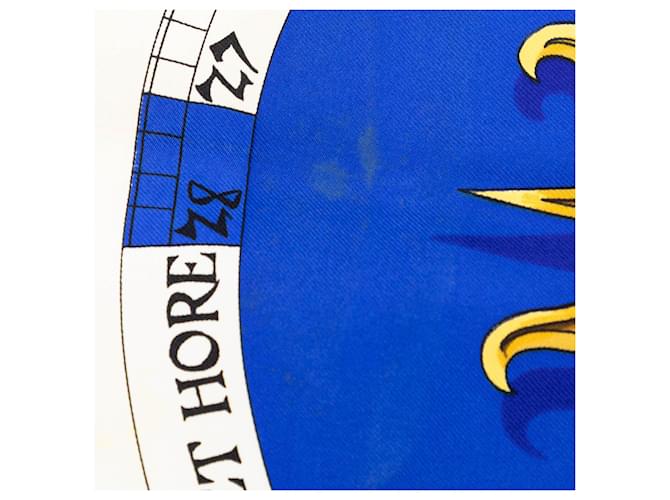 Sciarpa in seta Hermès Blue Astrologie Forever 90 - vista 8