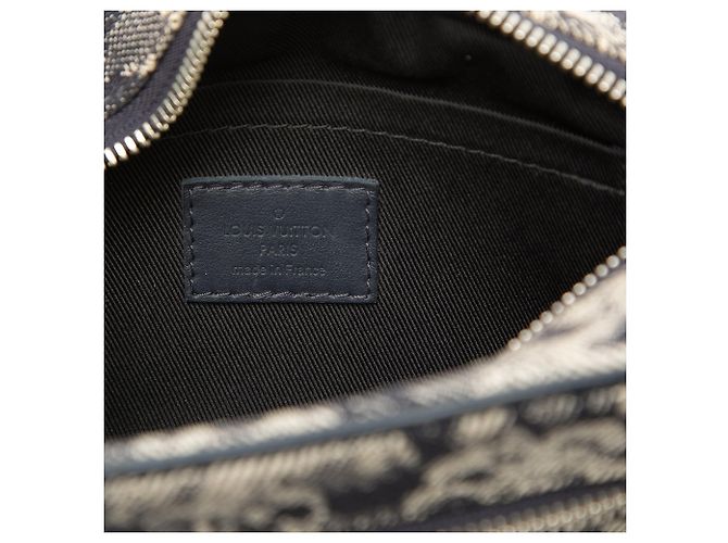 Bauletto Soft Louis Vuitton Blue Monogram Tapestry - vista 5