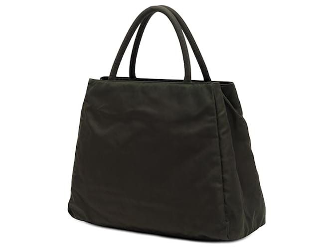Tote Tessuto marrone Prada Cachi - vista 2