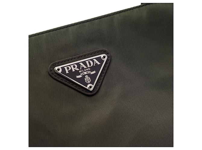 Tote Tessuto marrone Prada Cachi - vista 5