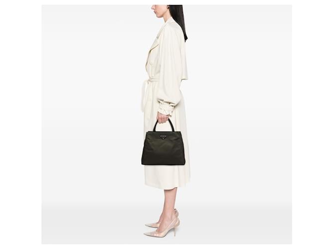 Tote Tessuto marrone Prada Cachi - vista 6