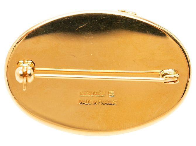 Hermès Chevaux Brosche aus blauem Emaille - Ansicht 2
