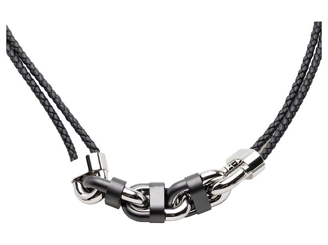 Hermès Black Swift Chaine Maillon Double Tour Schwarz - Ansicht 3