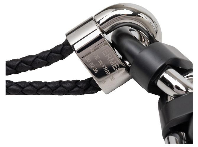 Hermès Black Swift Chaine Maillon Double Tour Schwarz - Ansicht 4