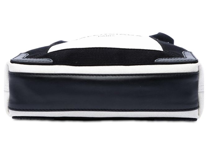 Balenciaga Canvas Cabas Weiß Navy XS - Ansicht 3