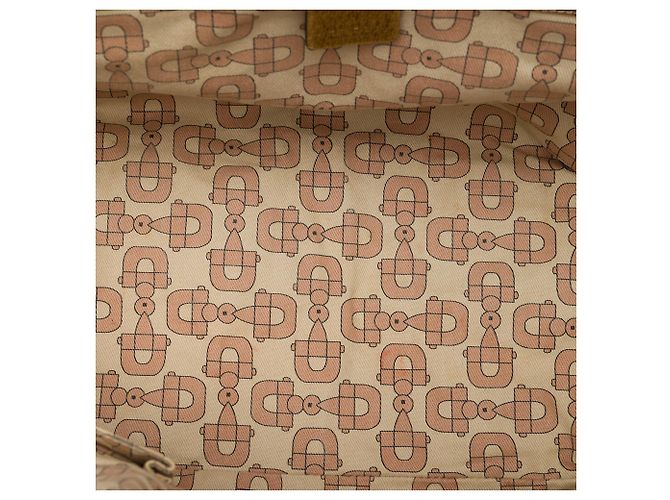 Gucci Jolicoeur Tote aus beigem GG Canvas - Ansicht 4