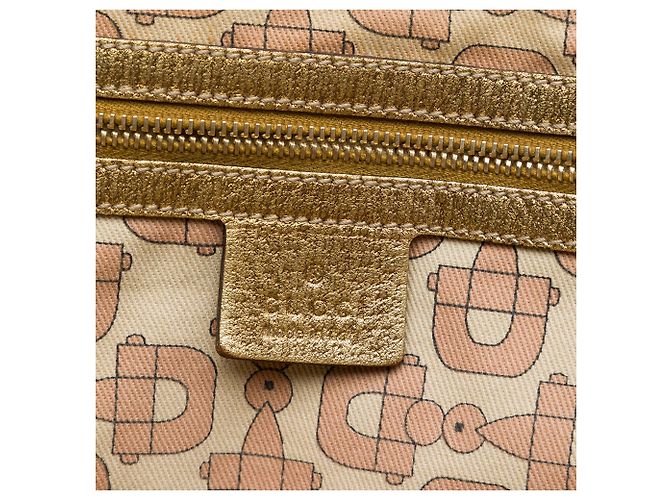 Gucci Jolicoeur Tote aus beigem GG Canvas - Ansicht 5