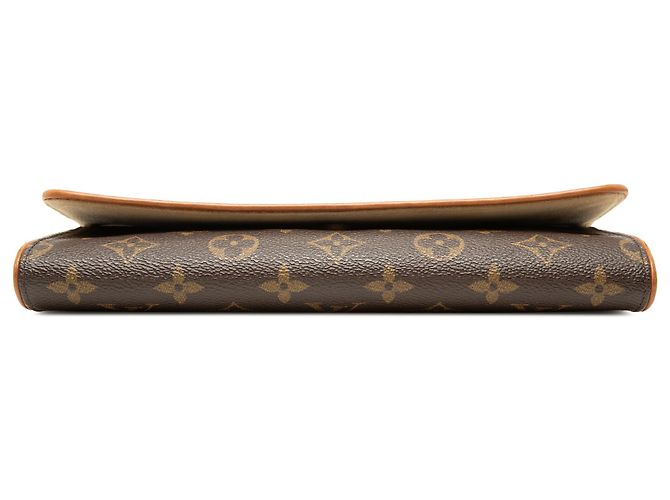 Louis Vuitton Pochette Twin GM Marrone Monogram - vista 3