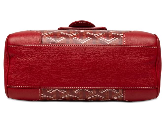 Goyard Red Mini Goyardine Saigon Souple Rosso - vista 3