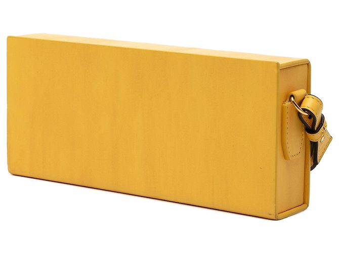 Fendi Borsa a tracolla orizzontale in pelle gialla Giallo - vista 2