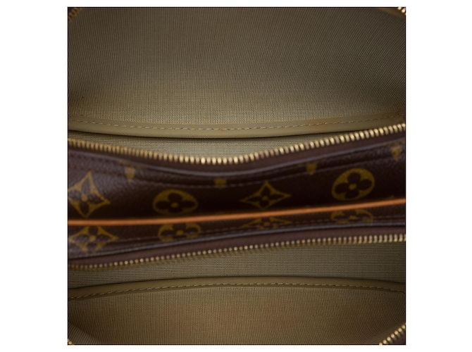 Louis Vuitton Marrone Monogram Reporter PM - vista 4