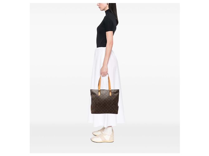 Louis Vuitton Cabas Mezzo Braun Monogram - Ansicht 7