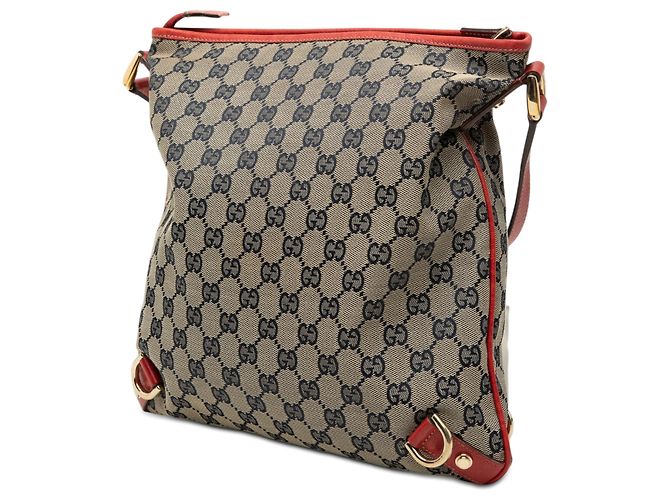 Gucci Beige GG Canvas Abbey D Ring Crossbody - vista 2