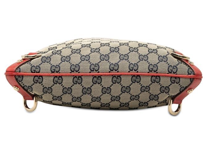Gucci Beige GG Canvas Abbey D Ring Crossbody - vista 3