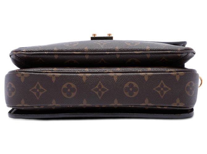 Louis Vuitton Marrone Monogram Pochette Metis - vista 3