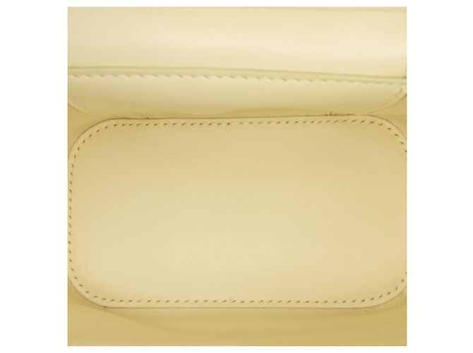 Beauty case vanity mini nappa intrecciato giallo Bottega Veneta - vista 4