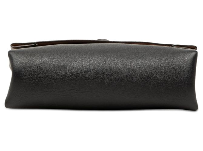 Céline Pochette All Soft in pelle bicolore marrone Celine Taupe - vista 3