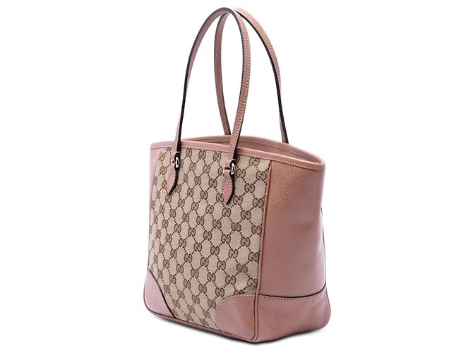 Gucci Beige GG Canvas Bree Tote - Ansicht 2