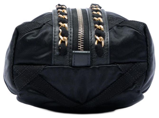 Pochette Lifestyle en nylon grosgrain negro Chanel - vista 3