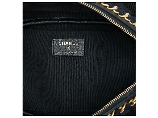 Pochette Lifestyle en nylon grosgrain negro Chanel - vista 4