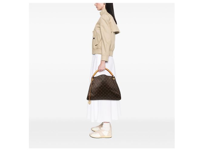 Louis Vuitton Marrone Monogram Artsy MM - vista 6