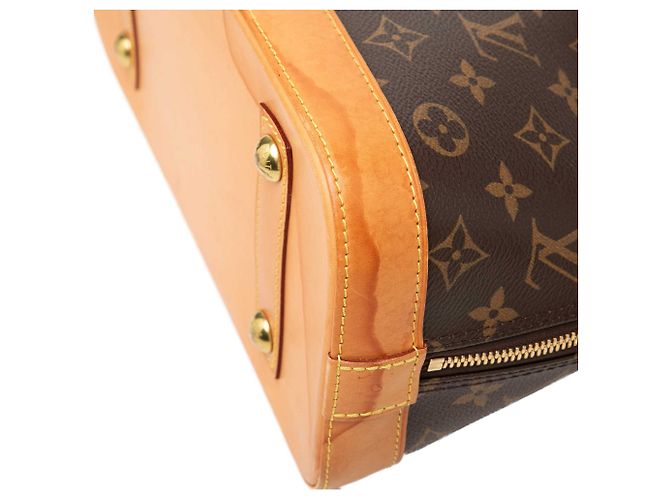 Louis Vuitton Marrone Monogram Alma PM - vista 5