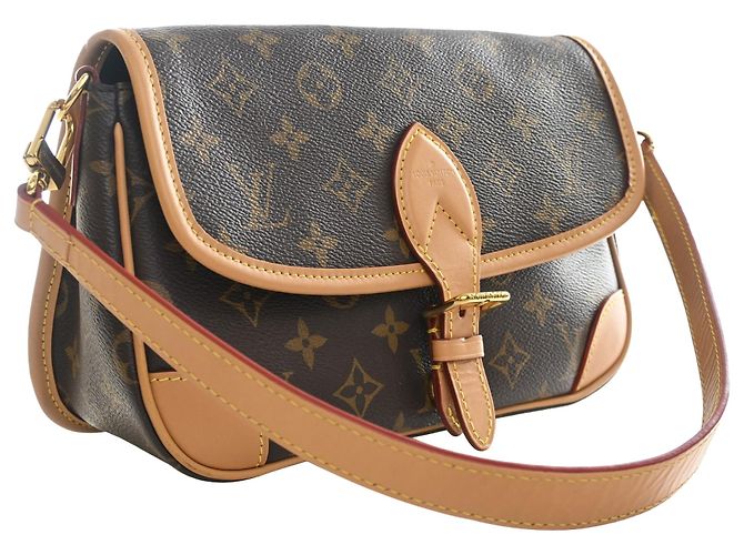Louis Vuitton Marrone Monogram Diane - vista 12