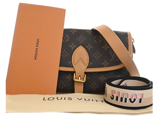 Louis Vuitton Marrone Monogram Diane - vista 15