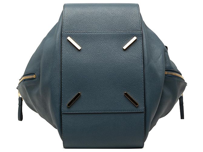 Bolsa Hammock LOEWE em couro de bezerro de grão médio azul Azul escuro - vista 3