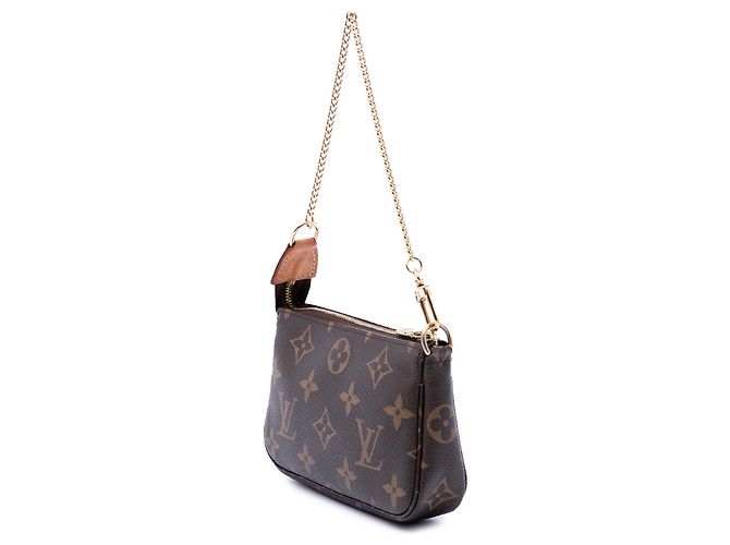 Louis Vuitton Marrone Monogram Mini Pochette Accessoires - vista 2