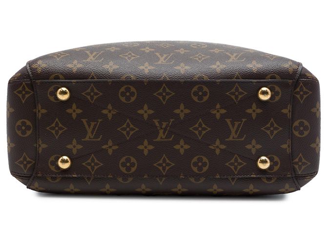 Louis Vuitton Marrone Monogram Montaigne MM - vista 3