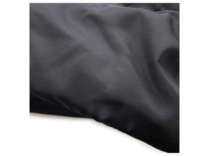 Borsa a tracolla in nylon e pelle Prada Nero - vista 5