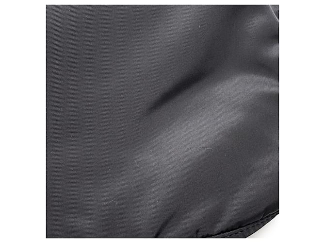 Borsa a tracolla in nylon e pelle Prada Nero - vista 6