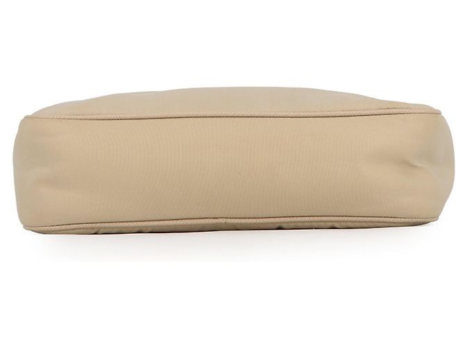 Borsa a tracolla Prada Re-Edition 2005 Re-Nylon Beige - vista 3