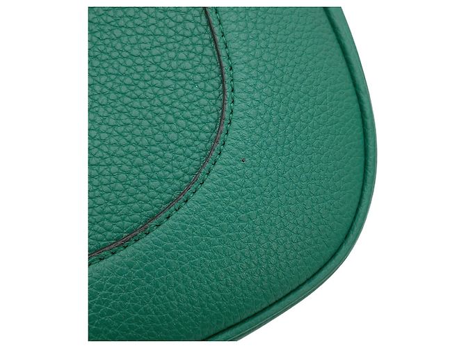 Piccola borsa a tracolla in pelle Gucci Jackie 1961 Verde - vista 10