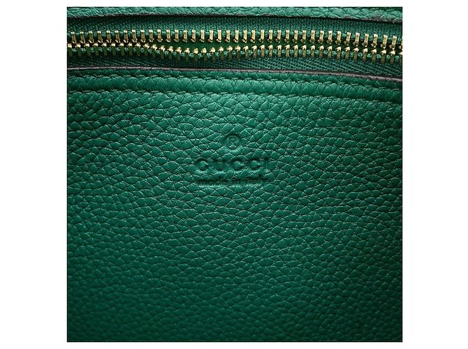 Piccola borsa a tracolla in pelle Gucci Jackie 1961 Verde - vista 17