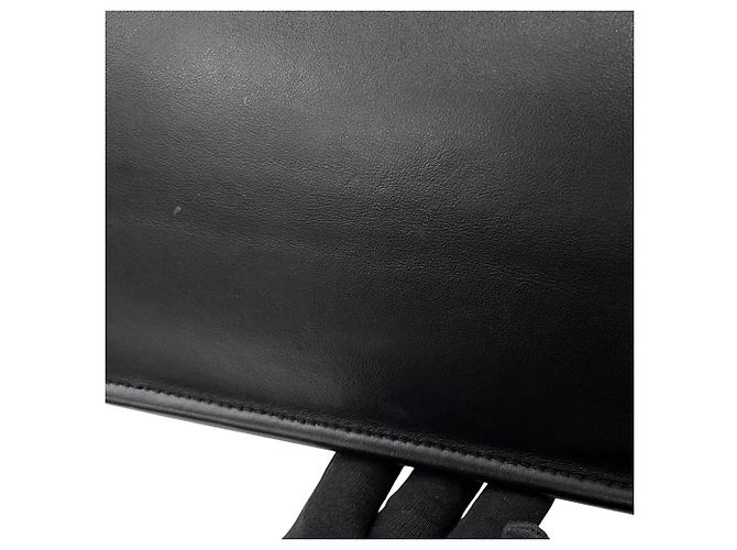 Borsa Christian Dior Macro Cannage in pelle nera Nero - vista 10