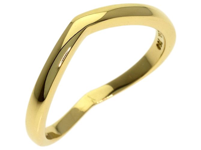 Anello V-Band in oro giallo 18K di Tiffany & Co. - vista 2