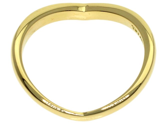 Anello V-Band in oro giallo 18K di Tiffany & Co. - vista 4