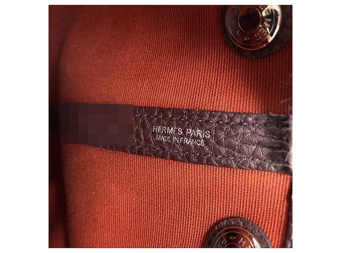 Hermès Borsa Hermes Garden Party TPM Rosso - vista 6
