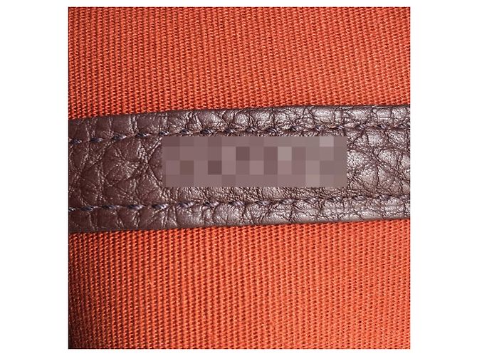 Hermès Borsa Hermes Garden Party TPM Rosso - vista 7