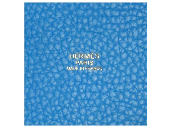 Hermès Hermes Picotin Lock PM Handtasche Schwarz Marineblau - Ansicht 6