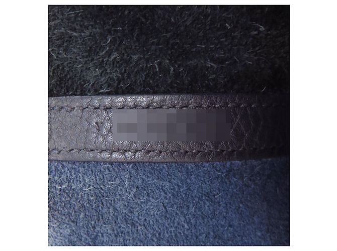 Hermès Hermes Picotin Lock PM Handtasche Schwarz Marineblau - Ansicht 7