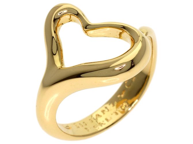 Anello Open Heart di Tiffany & Co. in oro giallo 18K - vista 2